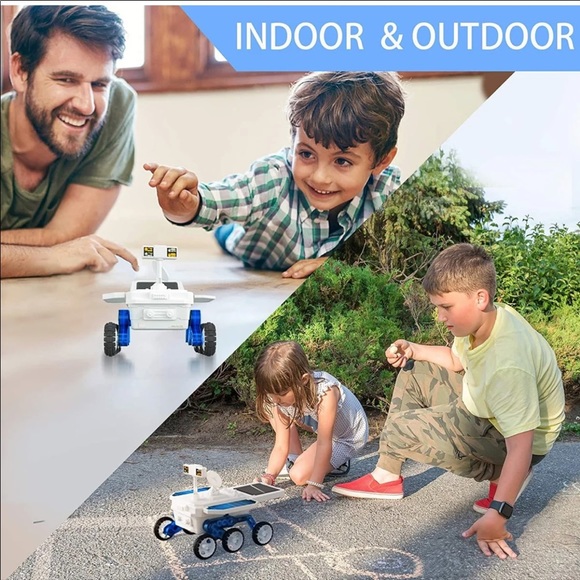 STEM Space Toys Projects for Kids Ages 8-12+, DIY Solar Power Mars Rover Car, - Picture 8 of 12